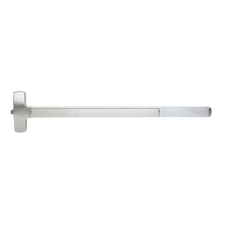 Falcon Exit Device, Stainless Steel, Satin Stainless Steel, Rim Exit Devices F-25-R-NL-OP 4 32D